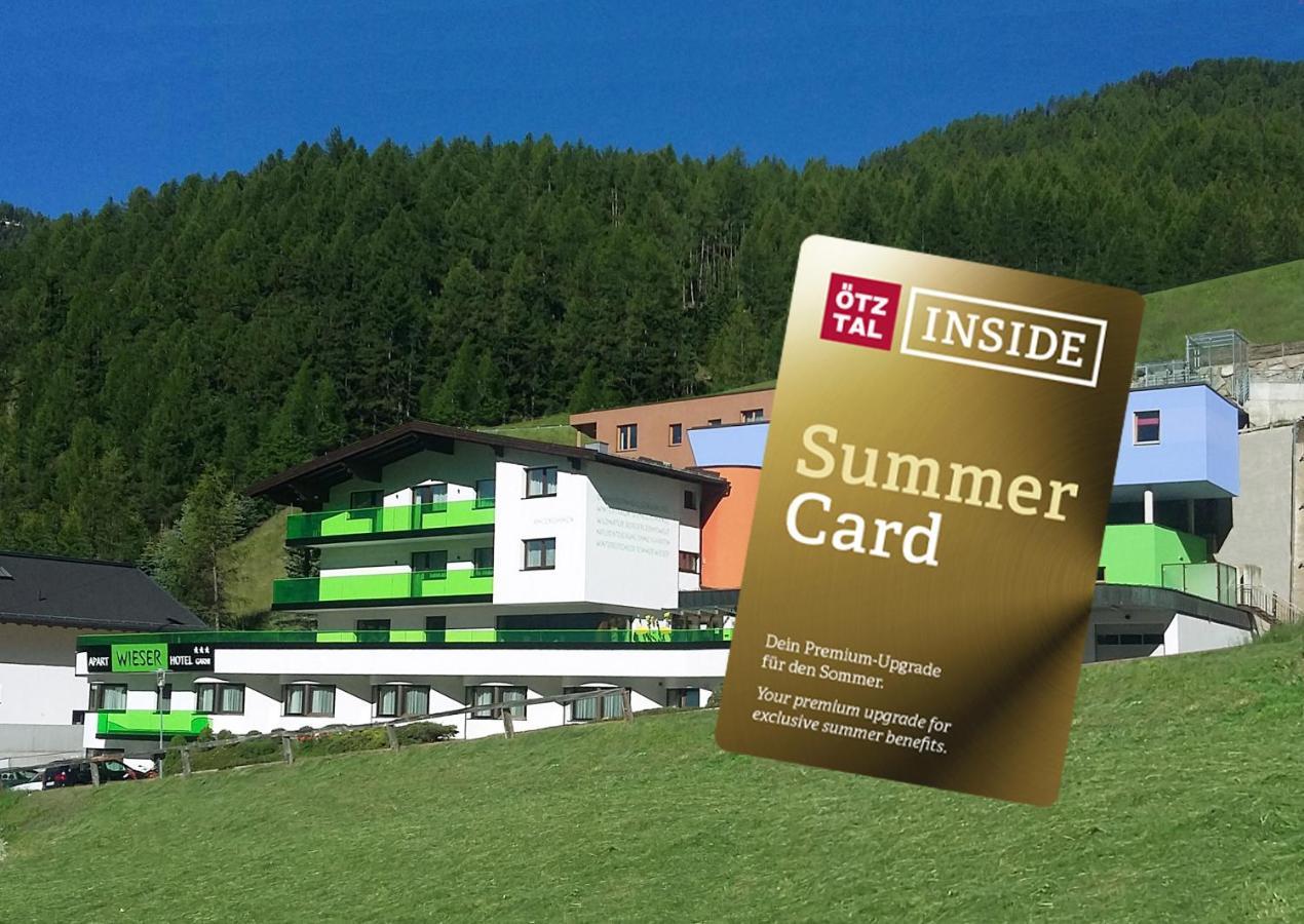 Apart Hotel Garni Wieser Sölden Exterior foto